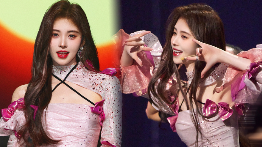 鞠婧祎舞台美图释出 穿小短裙尽情唱跳活力满满