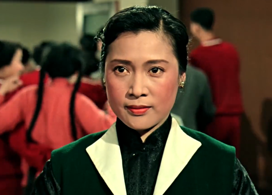 秦怡在《女篮5号》中饰演林洁。