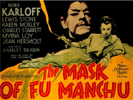 电影《傅满洲的面具》（1932）海报