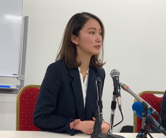 17日，伊藤召开宣判前的记者会（社交媒体 图）