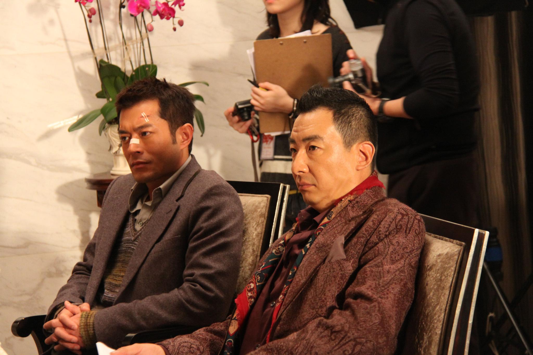 电影《毒战》中,郝平和古天乐有多场对手戏