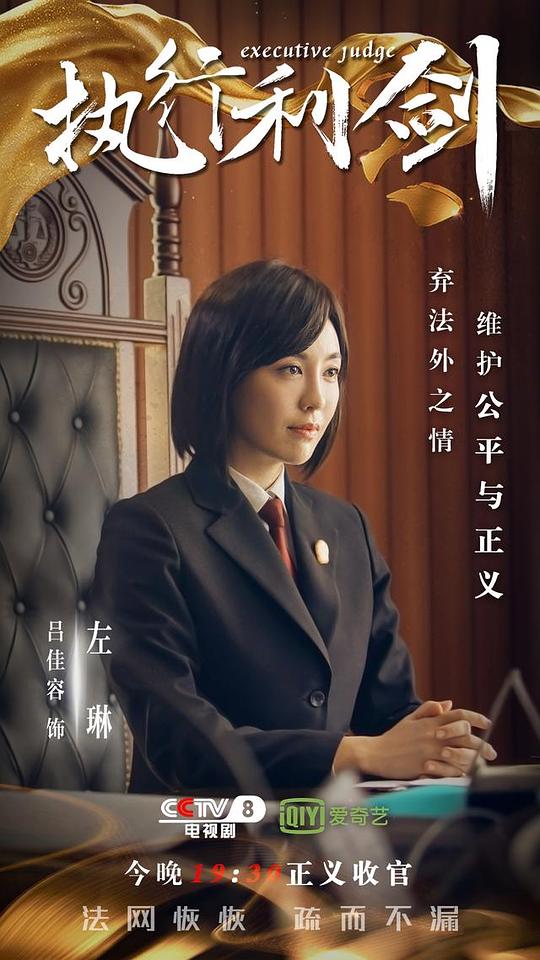 海报剧照剧情:左琳是明州市人民法院特别执行处的一名女执行法官,在