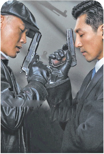 谍战剧《前行者》由张鲁一(右)和聂远这对中生代男演员搭档。
