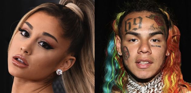 喜欢丽安娜·格兰德、6ix9ine原料图
