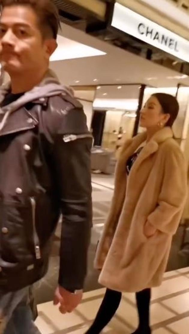 方媛身穿大皮草贵妇十足