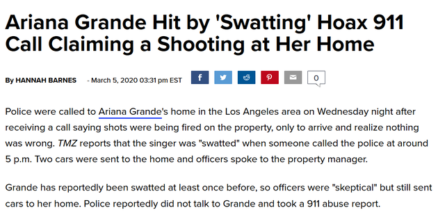 A妹住所附近放生枪击变乱