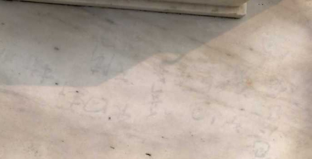 清洗后仍有痕迹