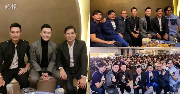 王浩信昨天（10月26日）联同张家辉和张兆辉出席《催眠‧裁决》影迷会。