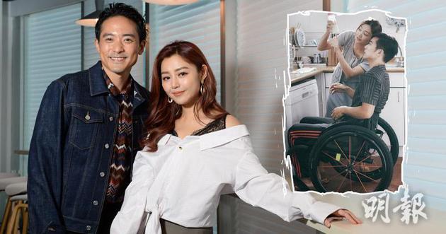 是最大挑战卫诗雅在戏中饰演一位对老公不离不弃的好太太新浪娱乐讯