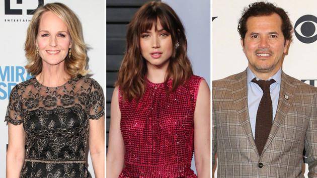 海伦·亨特、安娜·德·阿玛斯、约翰·雷吉扎莫