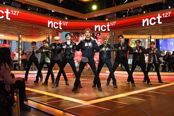 NCT127到美国宣传