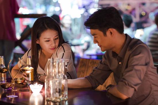 《他来了》马思纯霍建华吻戏