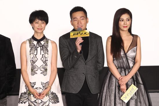 倪虹洁、喻恩泰、赵文琪与观众交流