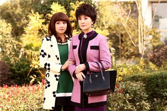 咖啡女代表杨兰与婆婆