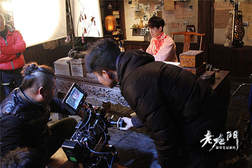张艺兴《老九门》拍摄花絮