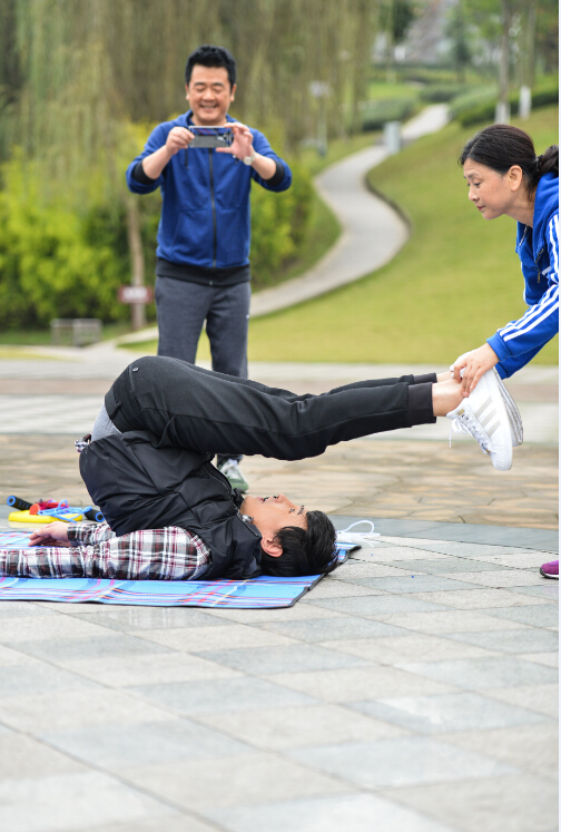 沈腾和岳父岳母