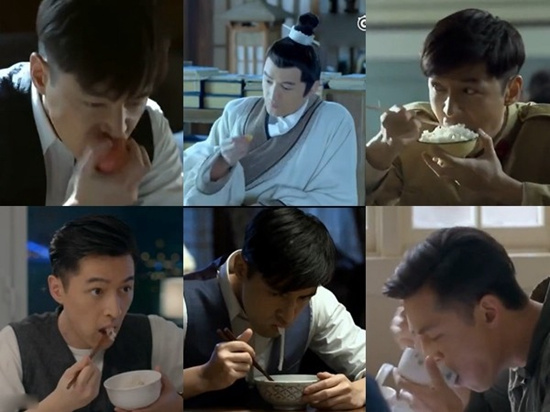 胡歌剧中吃饭画面被剪成视频 网友:好饿