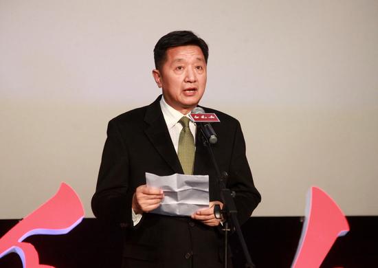 北京电影学院院长张会军讲话