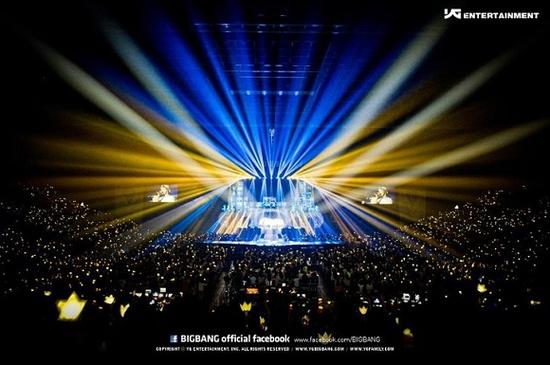 Bigbang演唱会现场(资料图)