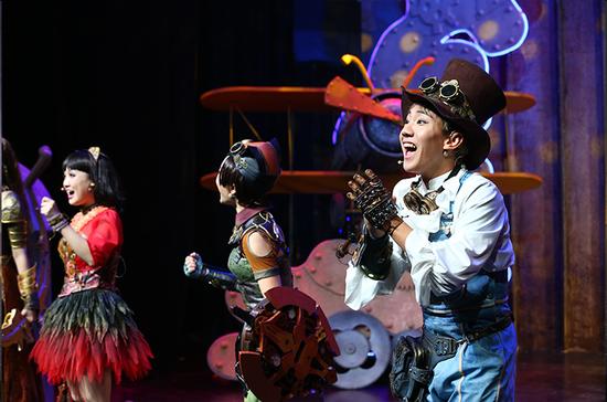 《猫力猫力》元旦放大招 释放孩子想象力|molly|儿童剧|导演_新浪娱乐