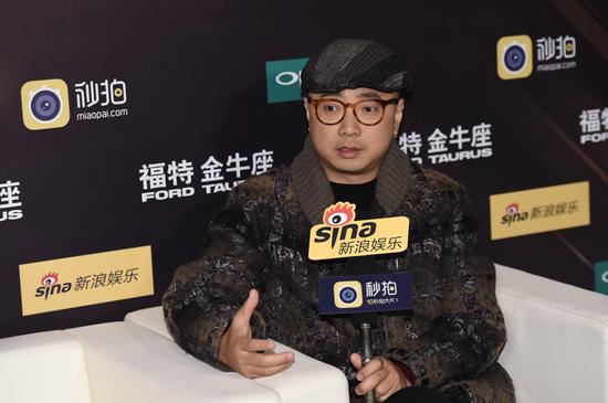 徐峥出席2015微博之夜盛典并接受新浪娱乐专访