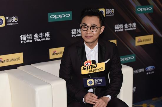 大鹏出席2015微博之夜盛典并接受新浪娱乐专访