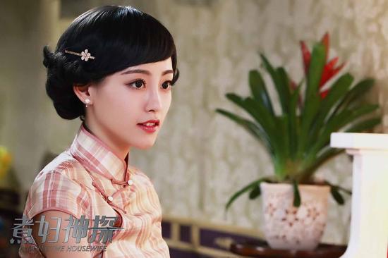 祝绪丹变身民国时期摩登女郎