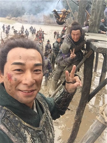 动作巨星赵文卓,洪金宝,万茜担纲主演的大型英雄史诗电影《战神戚继光