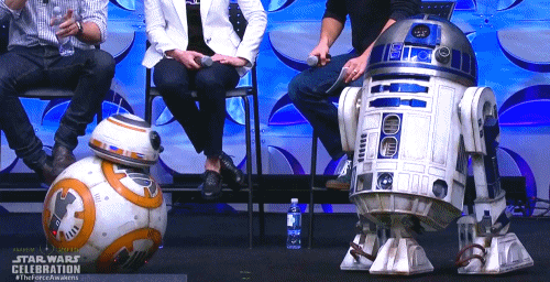 两代人!(gif:tumblr网友zombooyah2thesequel