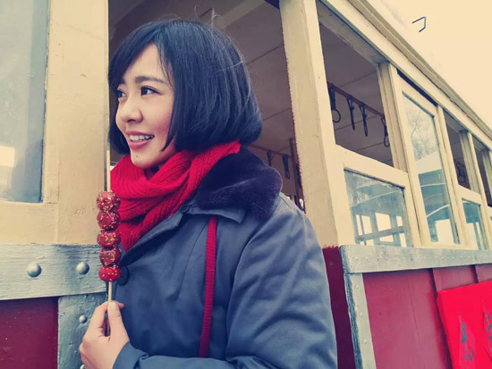 《青谷子》雪景唯美 孙耀琦演绎棉衣style