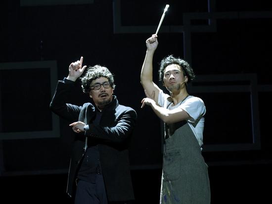 话剧《大师》在京首演 范明临场即兴改戏