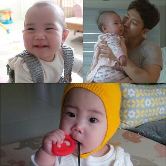 韩星柳真女儿超人首秀暴露吃货本能