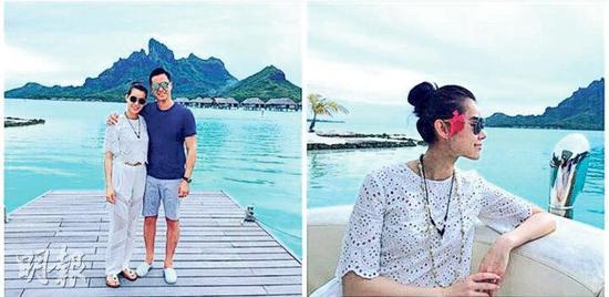 李乘德搭着老婆胡杏儿肩膀展现恩爱