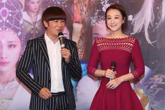 陈浩民、穆婷婷亮相