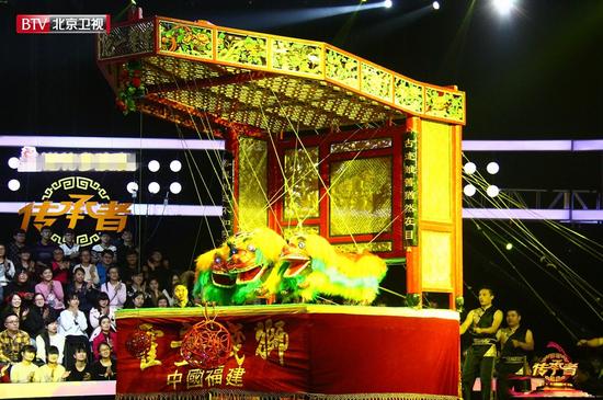 传承者 霍童线狮