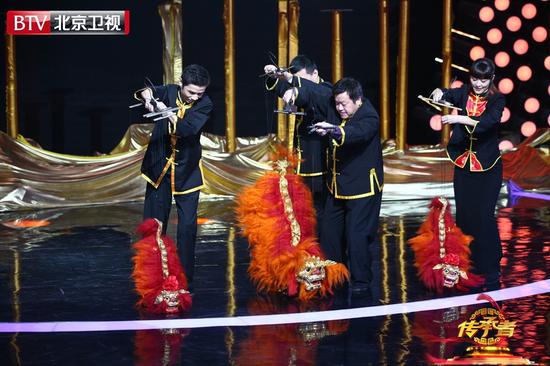 传承者 提线小狮