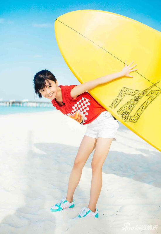 宋伊人真人秀首秀 阳光少女实力圈粉