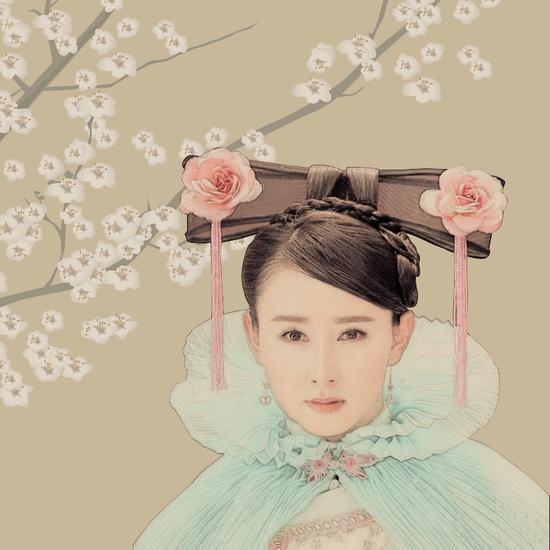 胡静饰演《大清后宫》西林春