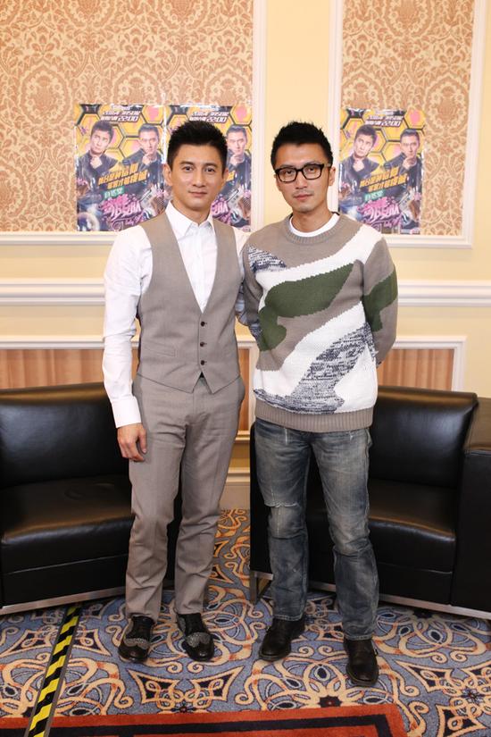 吴奇隆,谢霆锋对话新浪娱乐