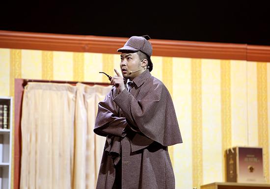 崔志佳《欢乐喜剧人》变神探 大秀智商