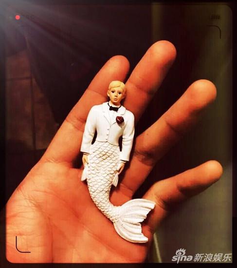 张丹峰深情感慨 获赞男版"美人鱼"