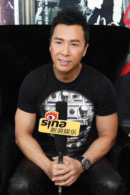 甄子丹对话新浪娱乐