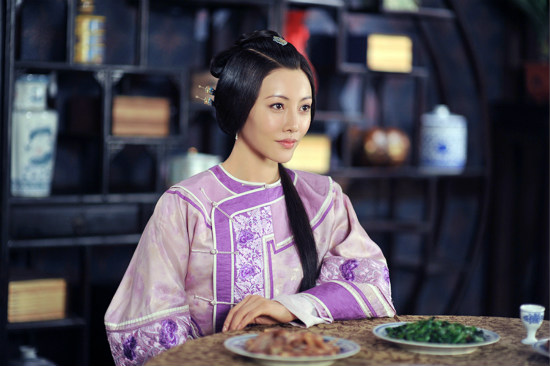 剧照管乐饰仇三花新浪娱乐讯 大型爱国主义清末古装电视剧《冯子材》