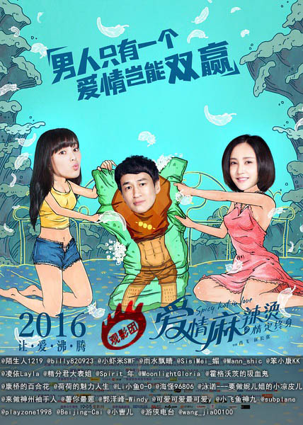 获奖网友名单