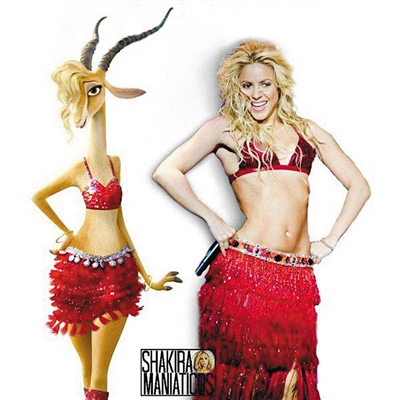 夏奇拉为夏奇羊配音