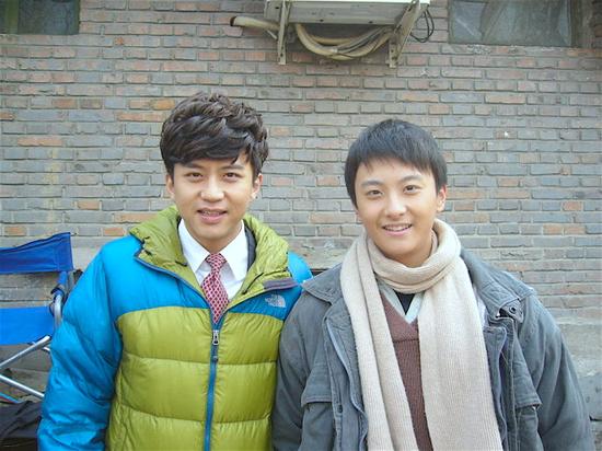 《你是我兄弟》中饰演少年马学军