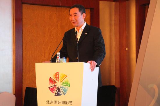 中国电影合作制片公司总经理苗晓天先生致辞