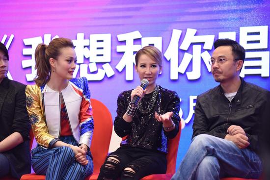 容祖儿、李玟、汪涵