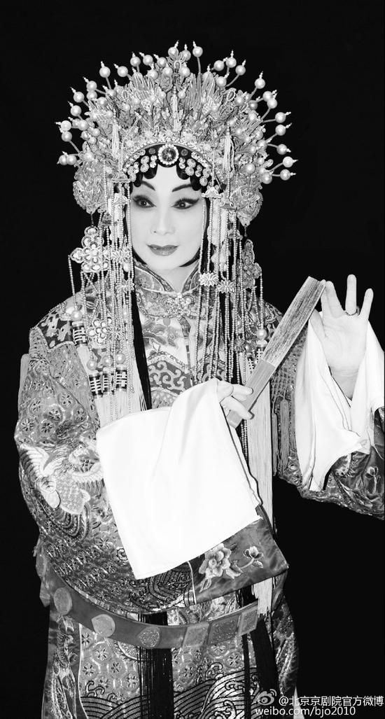 梅葆玖京剧扮相