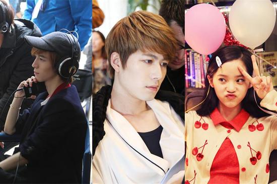 郭敬明、陈学冬、欧阳娜娜